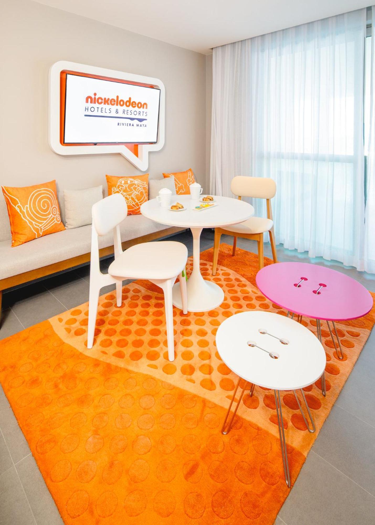 פוארטו מורלוס Nickelodeon Hotels & Resorts Riviera Maya מראה חיצוני תמונה Interior of a typical hotel room